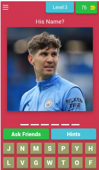 Manchester City Player's Quiz Screenshot 1