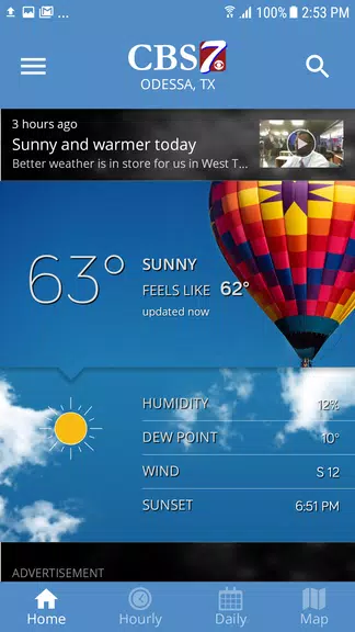 CBS7 Weather應用截圖第1張