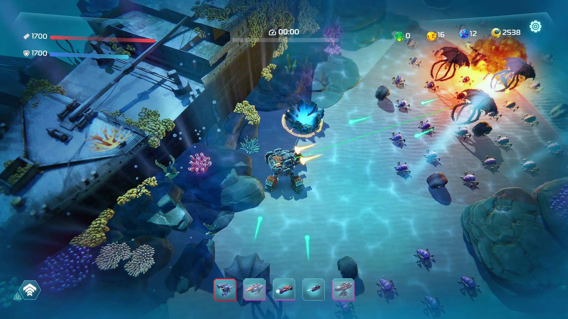 Ocean Keeper: Dome Survival Screenshot 1