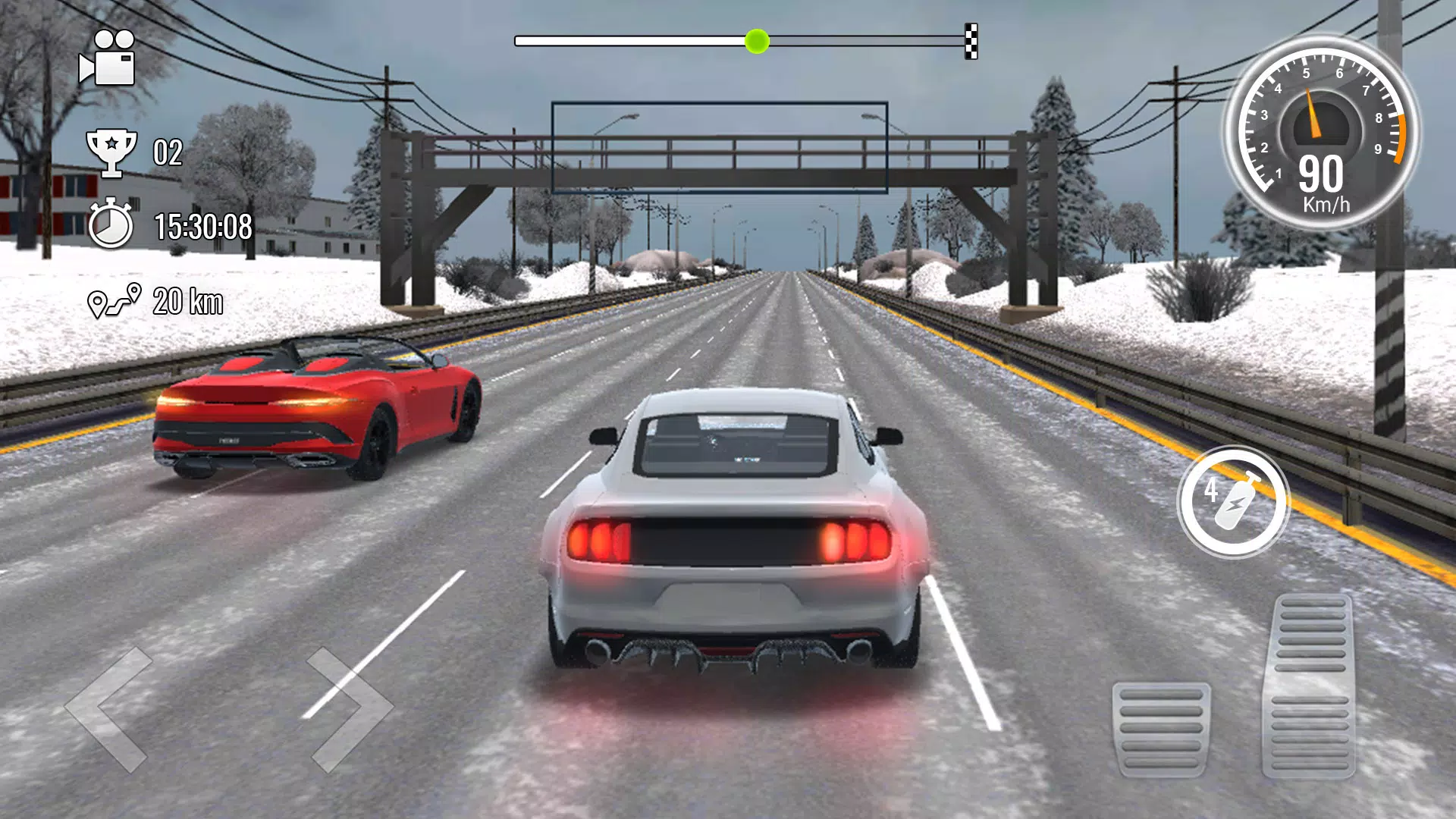 Traffic Car Driving Game Captura de pantalla 3