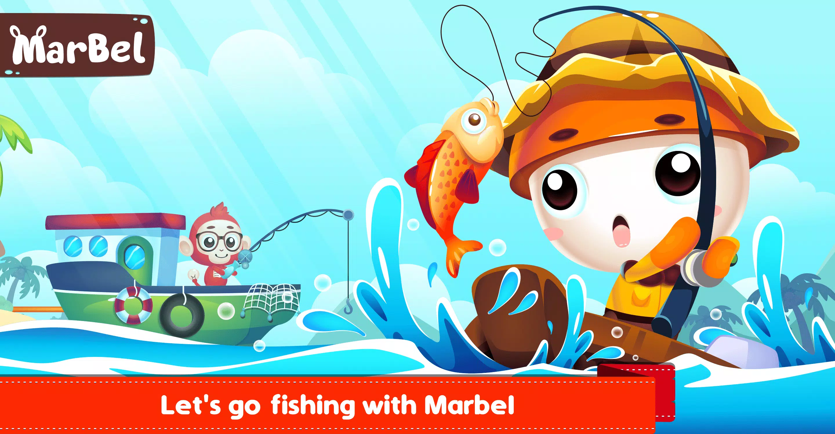 Marbel Fishing - Kids Games应用截图第1张