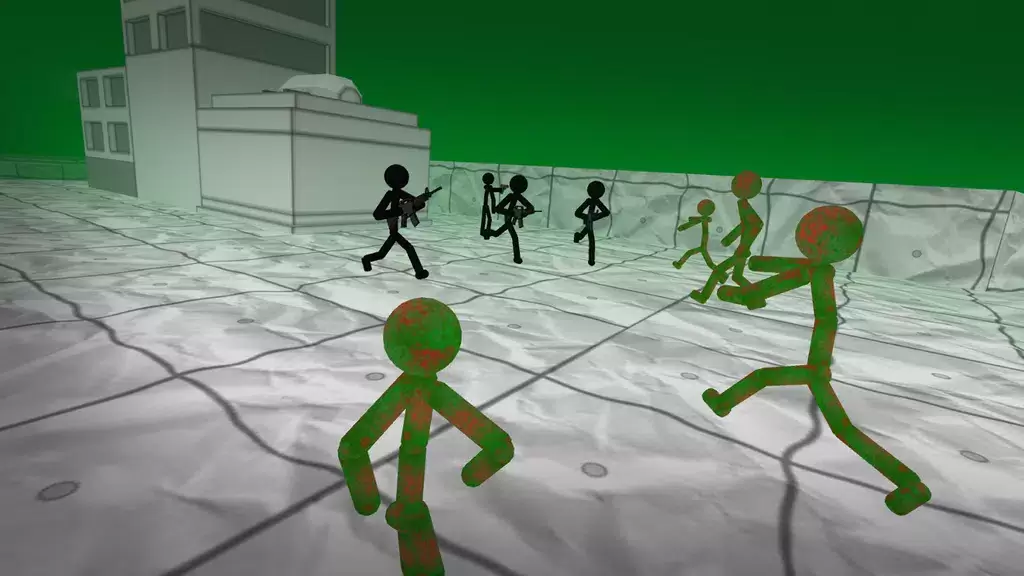 Stickman Zombie 3D স্ক্রিনশট 2