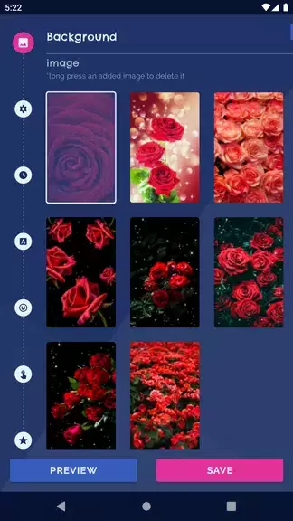 Red Rose 4K Live Wallpaper Ảnh chụp màn hình 1