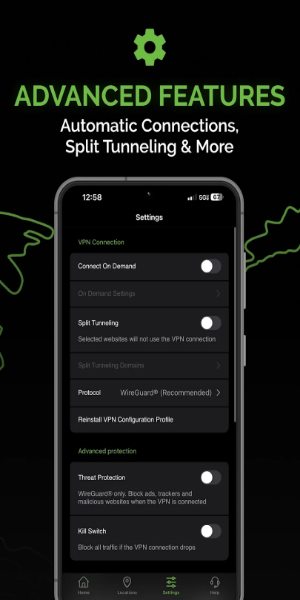 IPVanish: VPN Location Changer Mod Tangkapan skrin 3