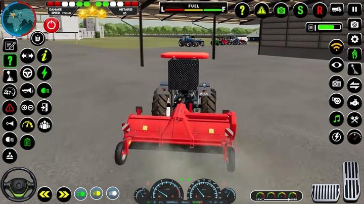 Tractor Farming Tractor Games ภาพหน้าจอ 3