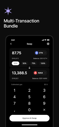 Holdstation Crypto Wallet Captura de pantalla 1