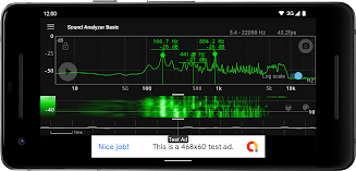 Sound Analyzer Basic Ảnh chụp màn hình 4