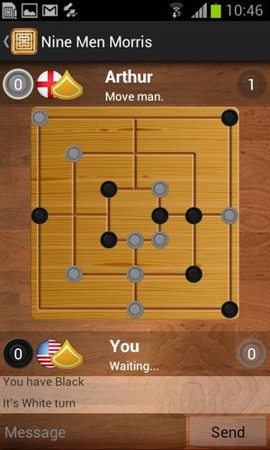 Nine Men's Morris Multiplayer Captura de pantalla 1