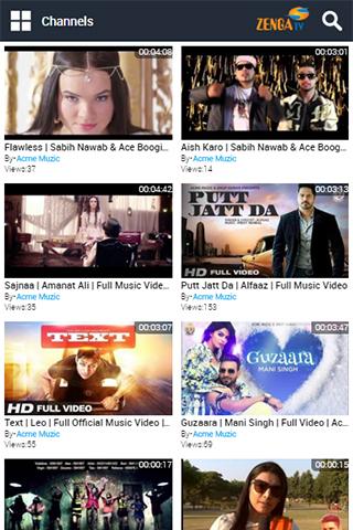 ZengaTV Mobile TV Live TV スクリーンショット 1