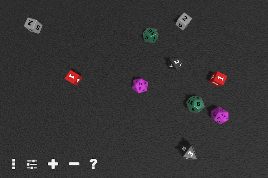Dice Roller Free by One Trick Pony スクリーンショット 4
