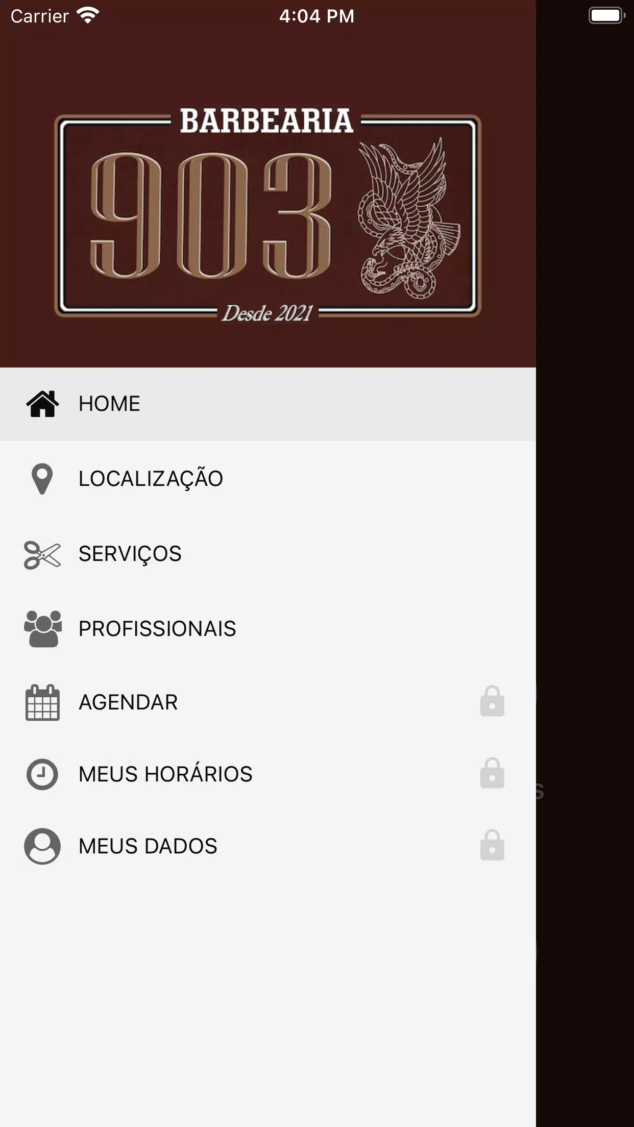 Barbearia 903 Captura de pantalla 2