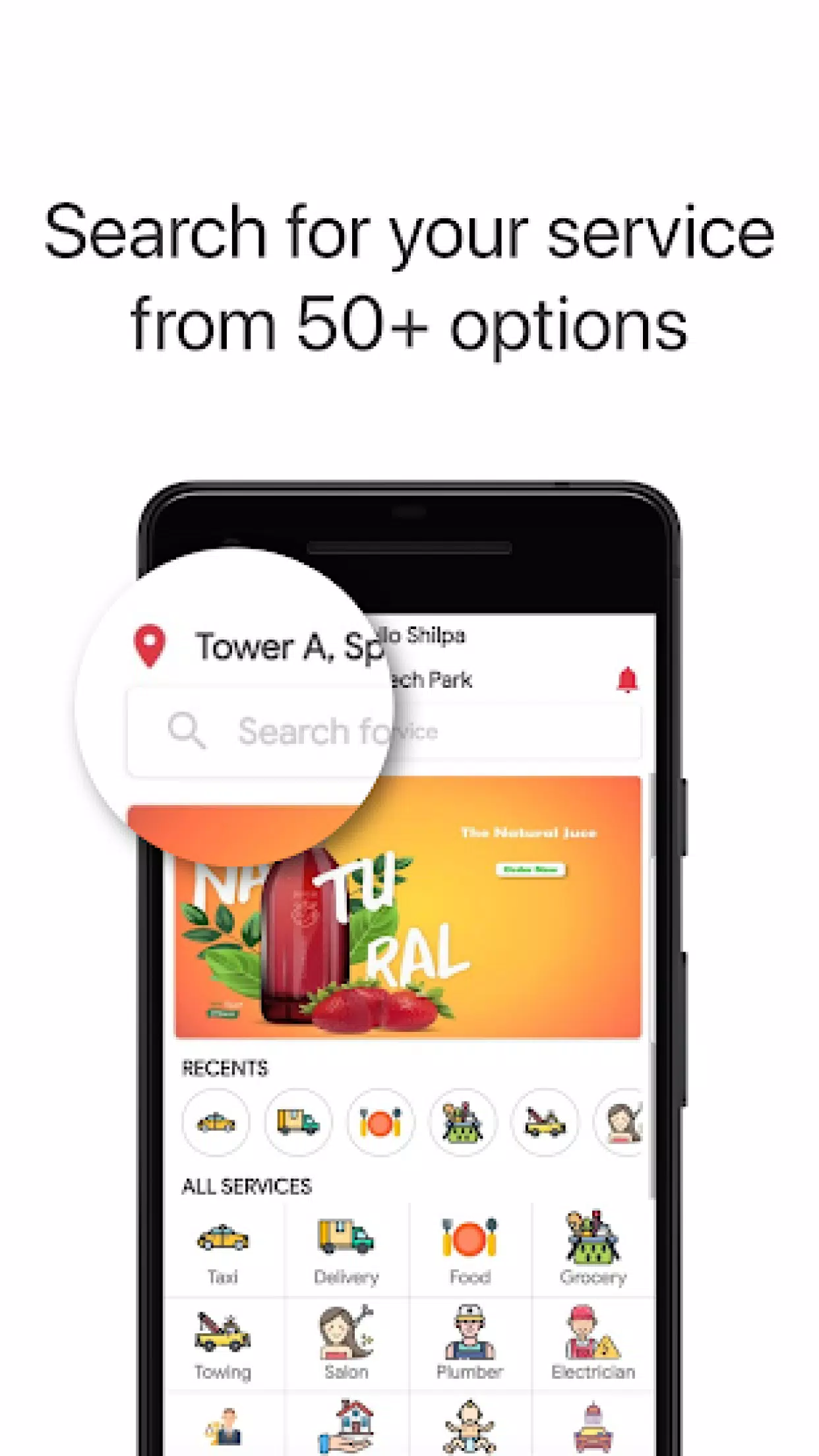 Apporio Super App Tangkapan skrin 3