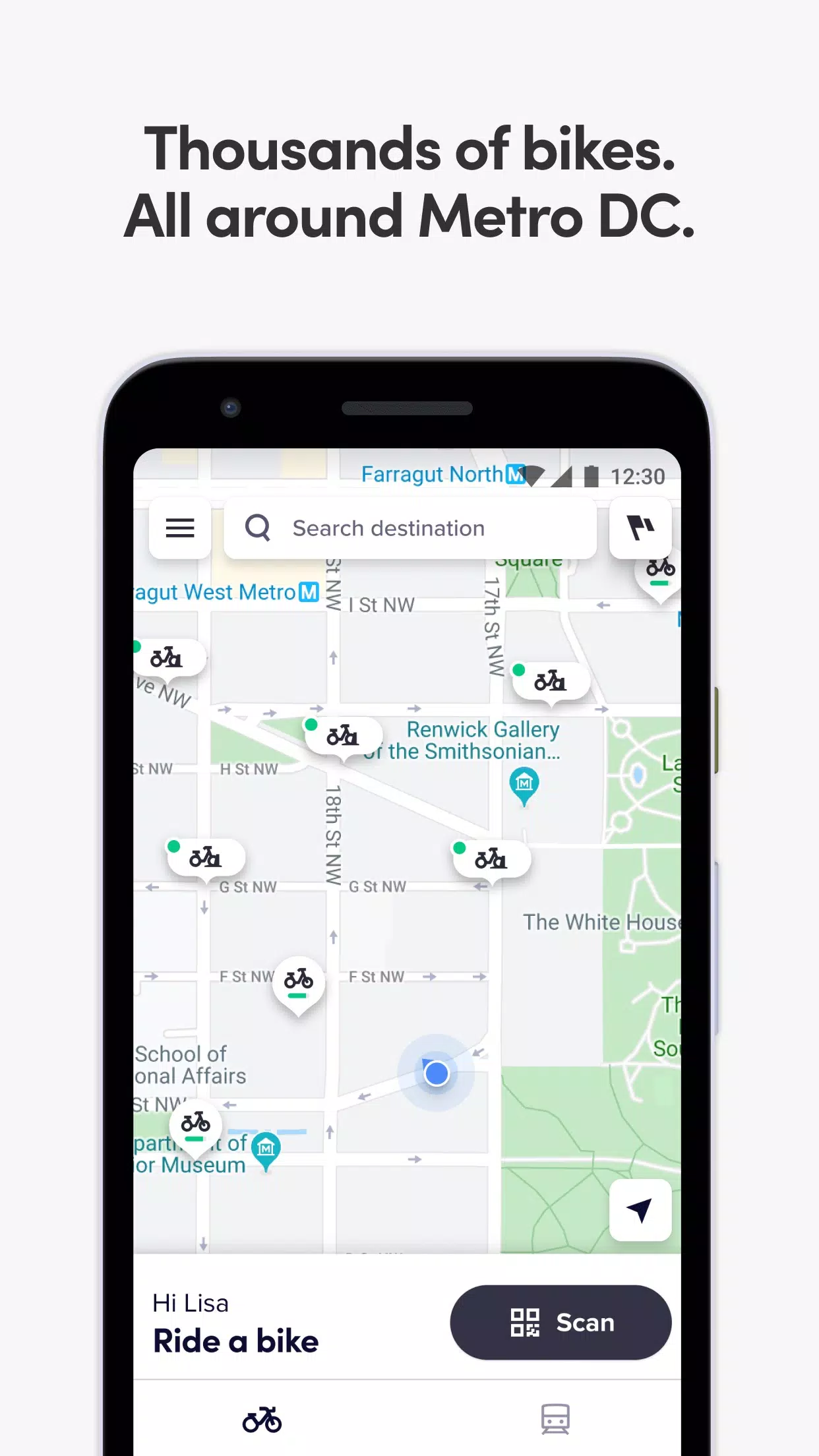 Capital Bikeshare应用截图第2张