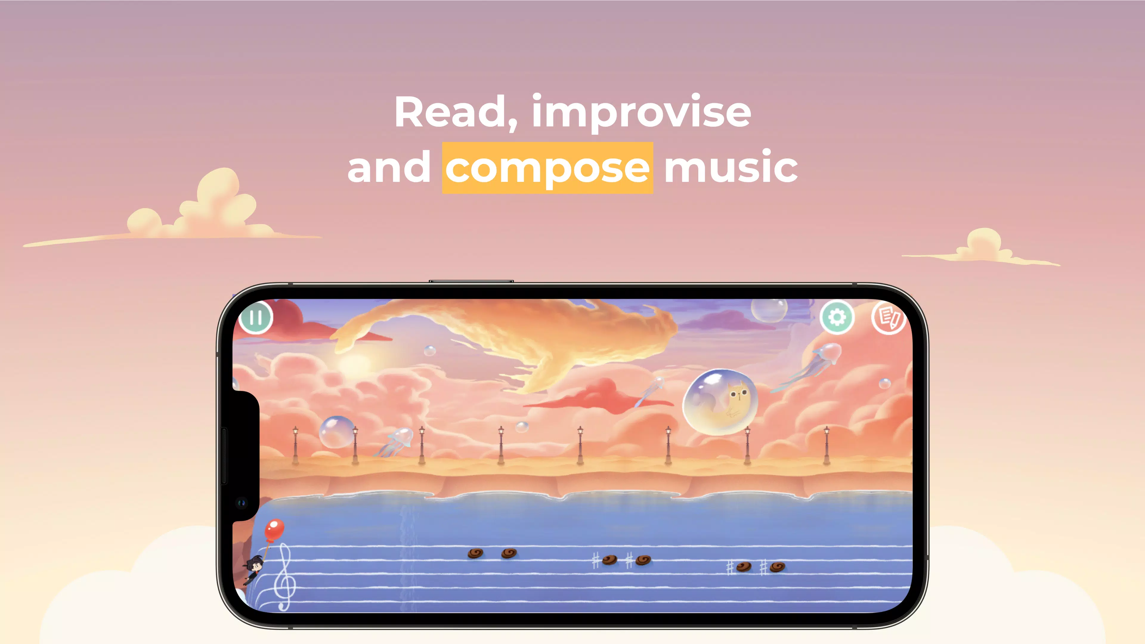 TunyStones Guitar Screenshot 2