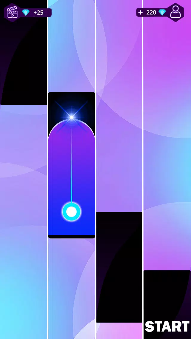 Stranger Things 4 Piano Tiles スクリーンショット 2
