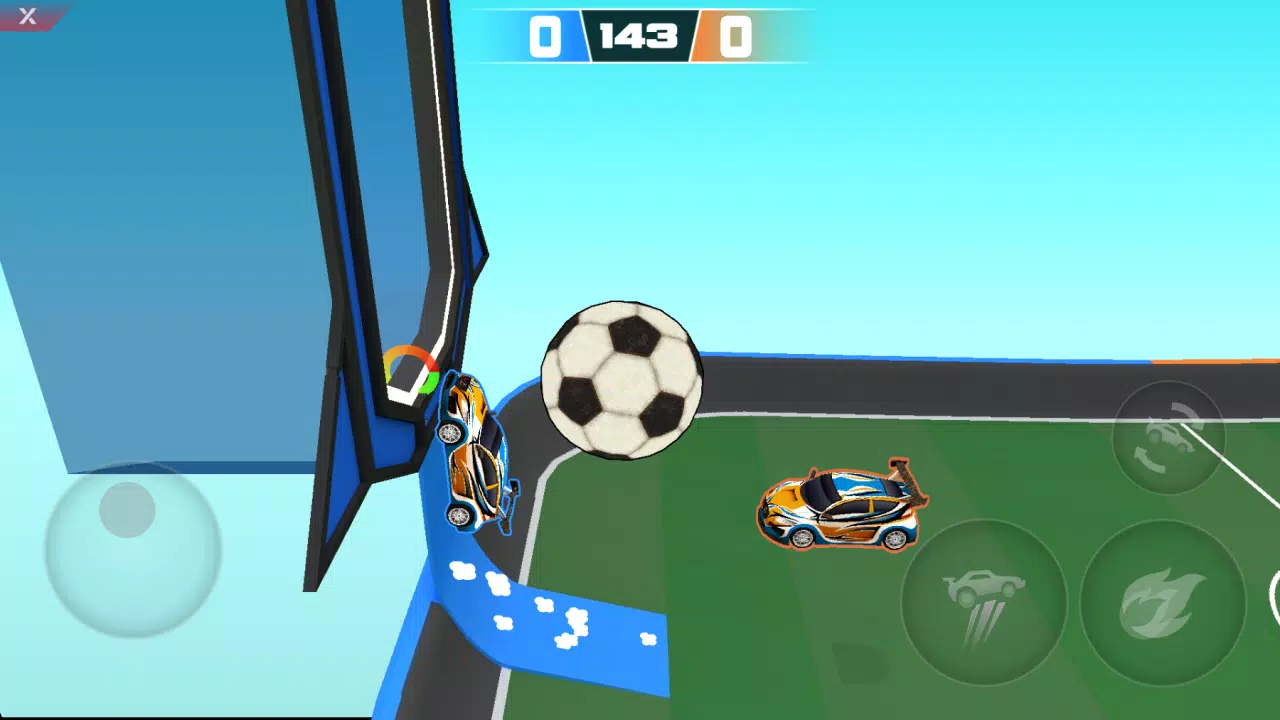 ROCKET CARS SOCCER Schermafbeelding 2