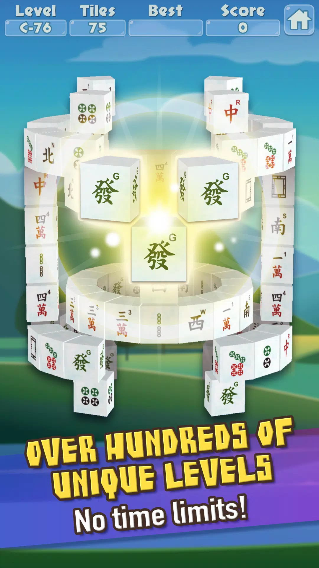 3D Mahjong Triple Tile Match Ekran Görüntüsü 4