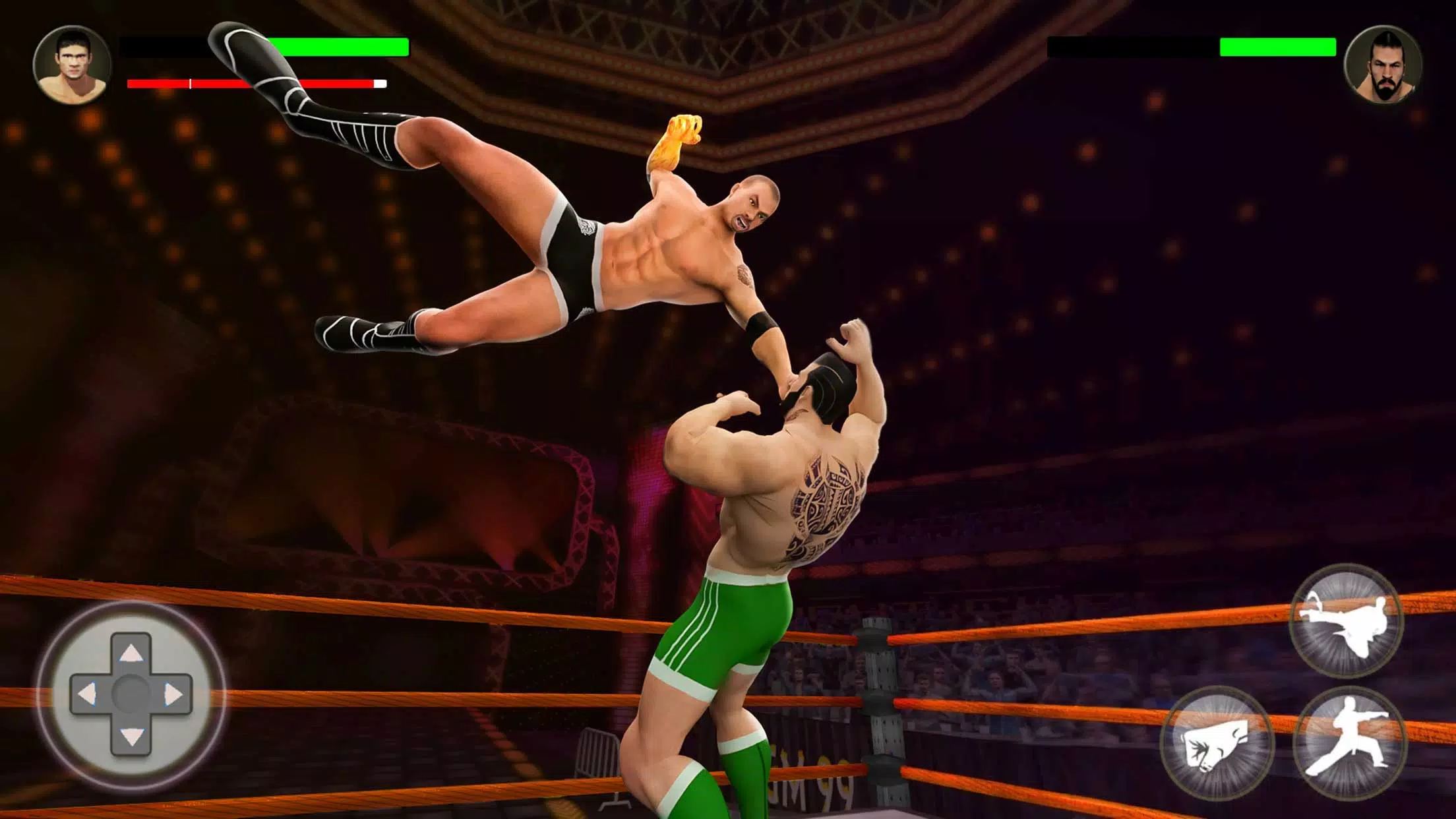 PRO Wrestling Fighting Game Captura de pantalla 1