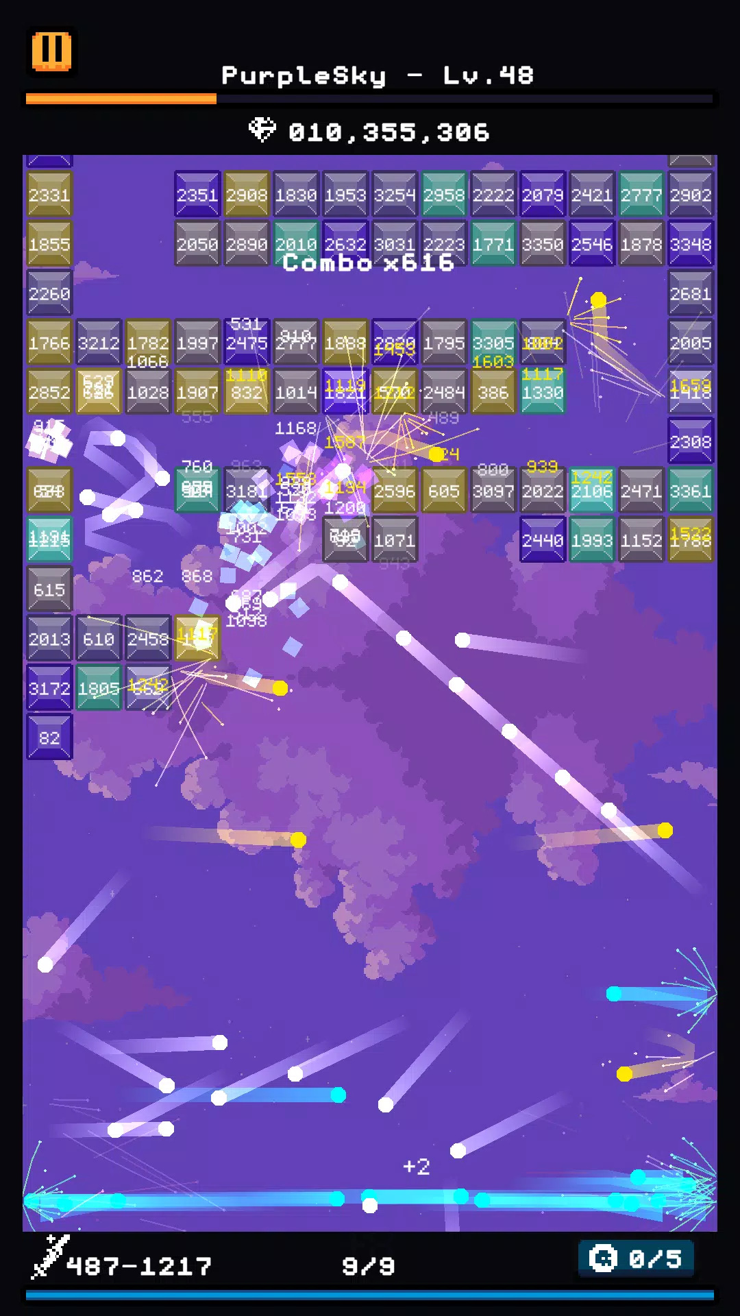 Schermata Break Brick Adventure: Skyward 2