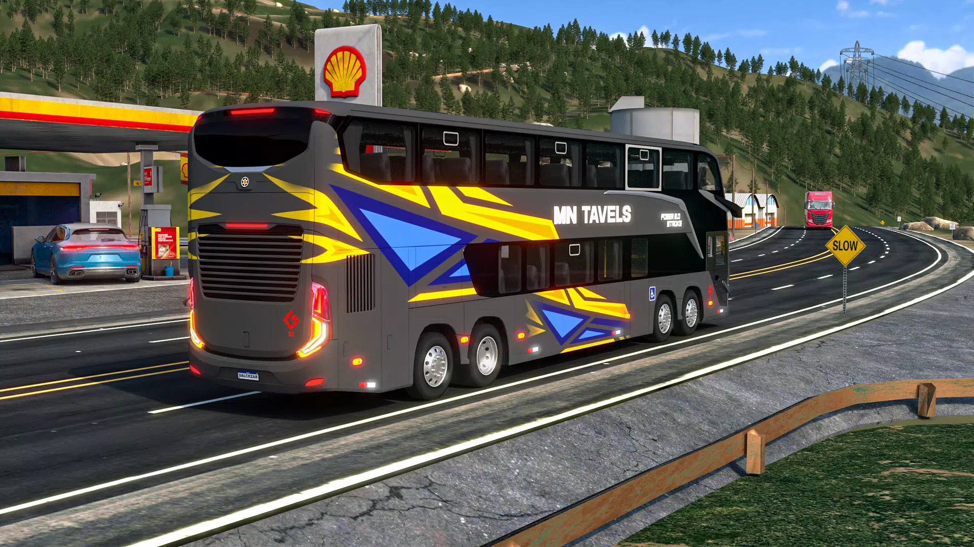 Bus Coach Simulator: City Bus Captura de pantalla 2