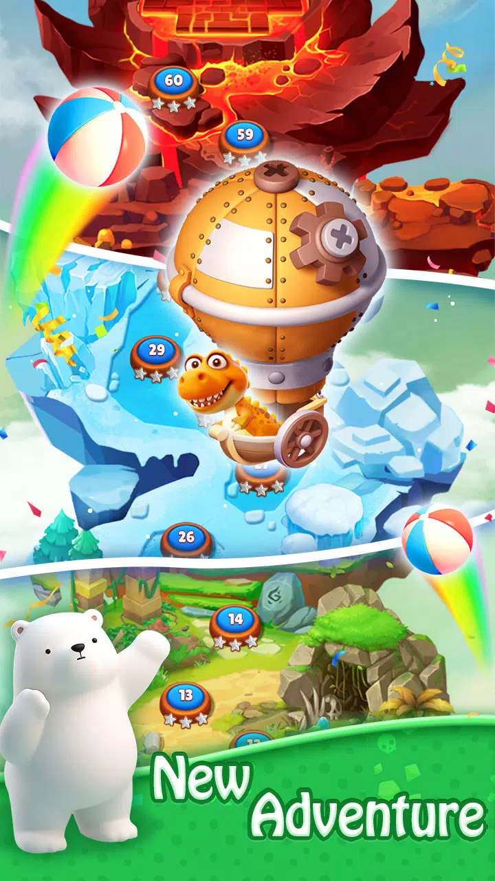 Bubble Shooter - Dino Match應用截圖第4張
