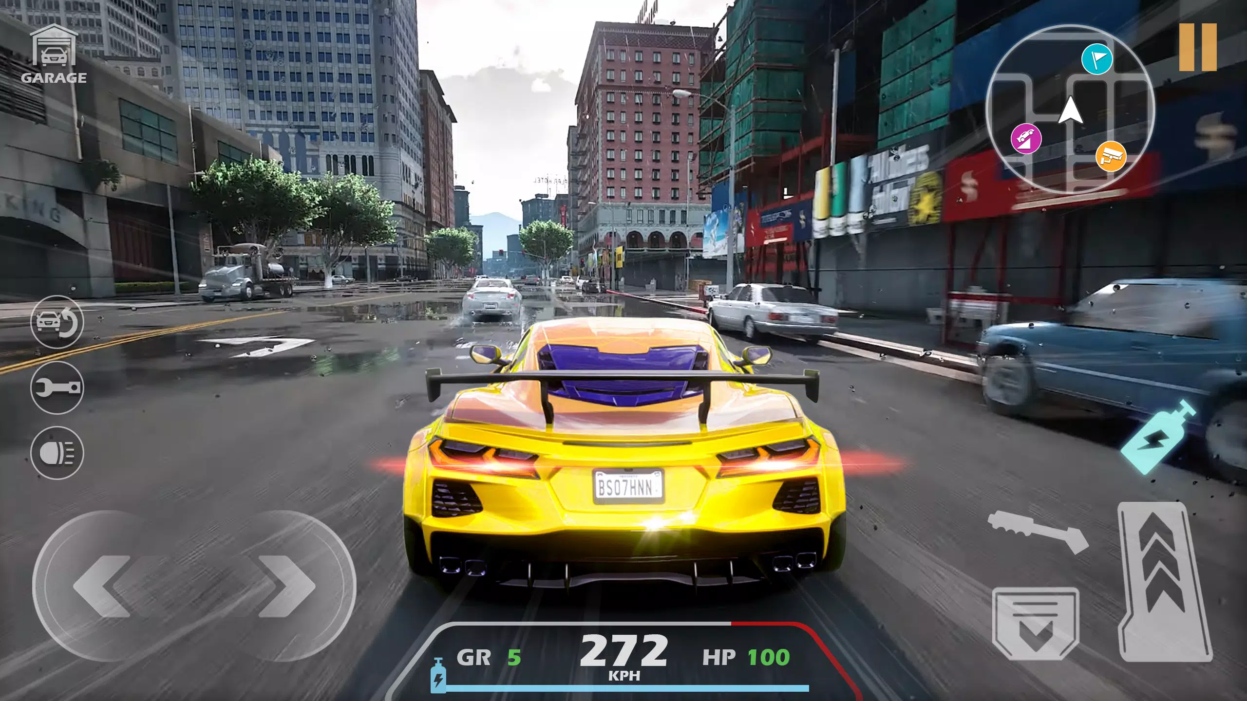 Real Car Racing: 3D City Drive Captura de tela 2