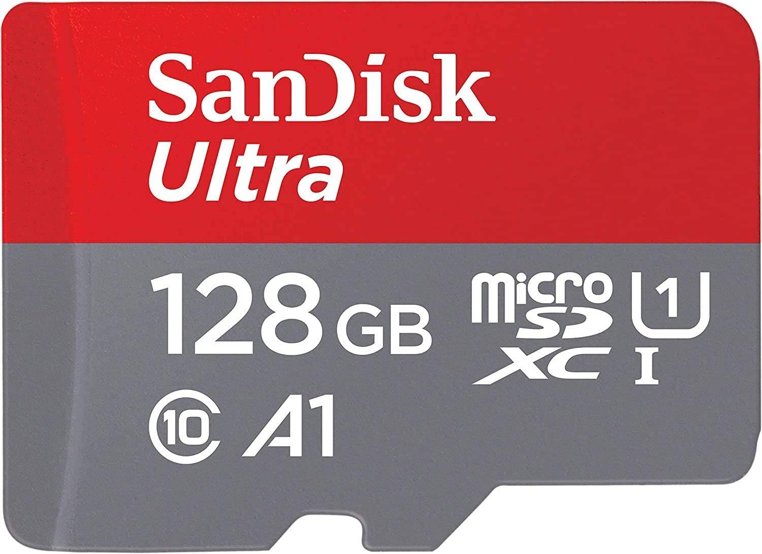SanDisk 128GB Ultra MicroSD Card