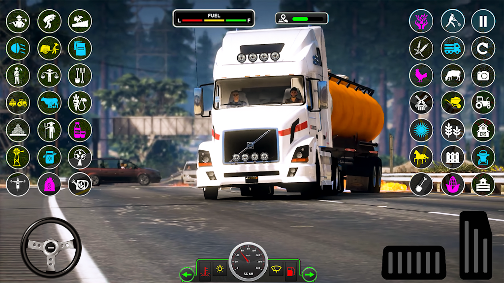 Real Cargo Truck Driving Games Captura de tela 3