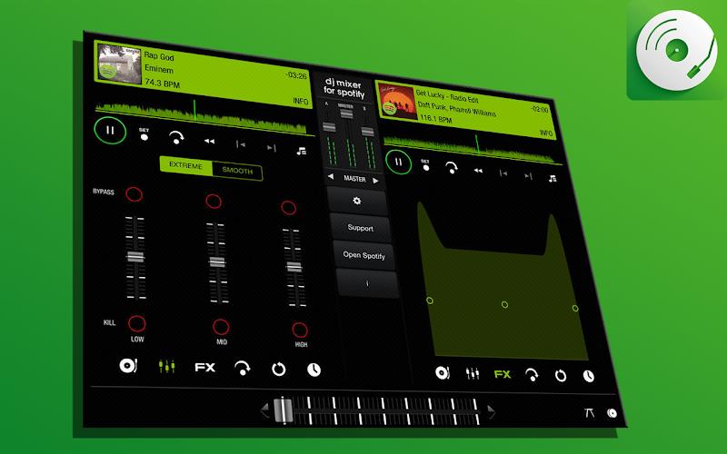 Djify - Dj mixer For spotify Screenshot 3