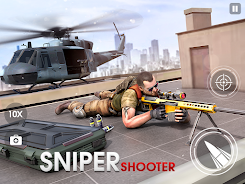 Fps Sniper Gun Shooter Games Zrzut ekranu 1