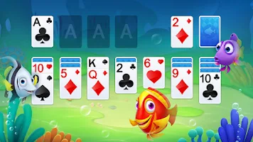 Solitaire 3D Fish ภาพหน้าจอ 2