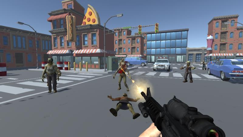 Zombie Shooting 3D Offline应用截图第4张