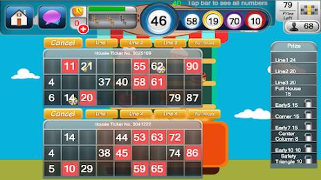 Housie Super: 90 Ball Bingo ဖန်သားပြင်ဓာတ်ပုံ 1