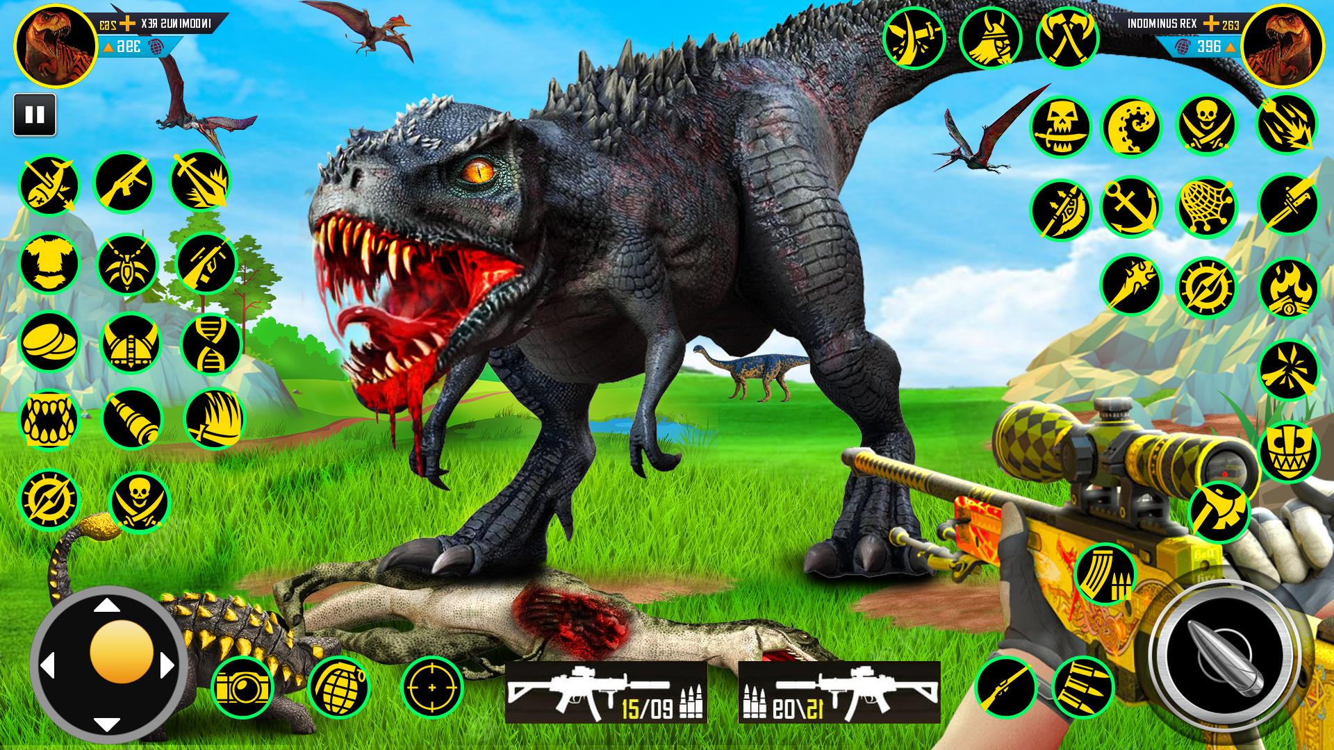 Wild Dinosaur Game Hunting Sim Captura de pantalla 2