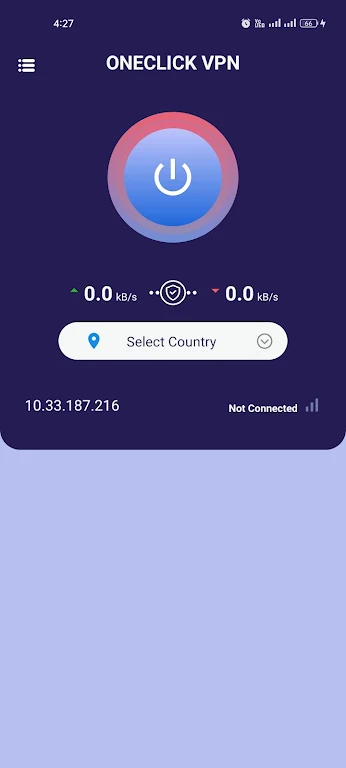 OneClick VPN - Turbo VPN App Скриншот 1