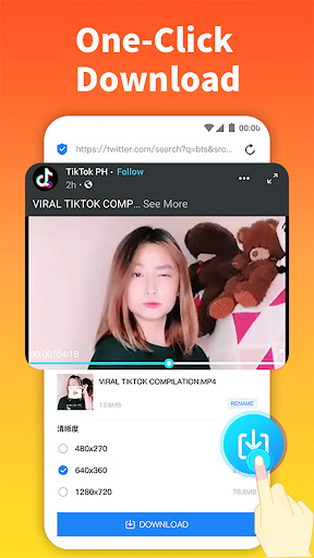 Tube Video Downloader & VPN スクリーンショット 1