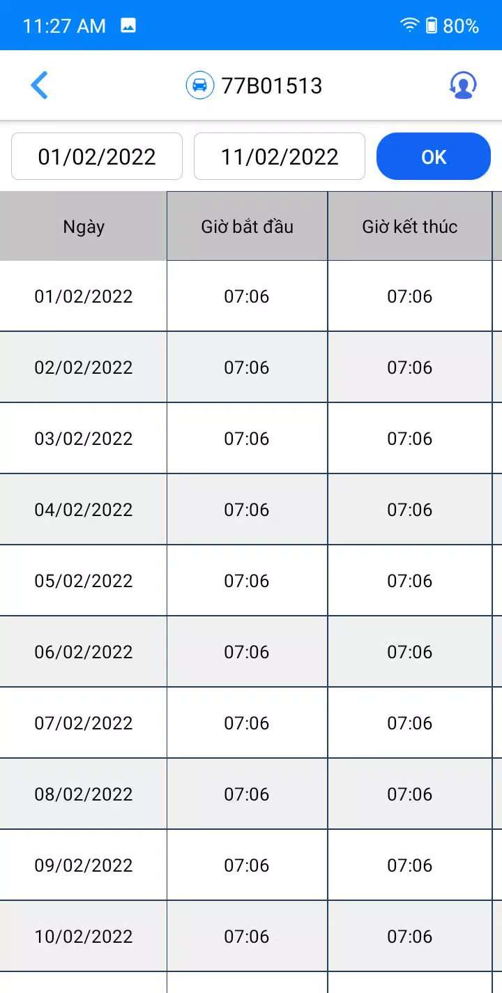 Định Vị Xe Screenshot 3