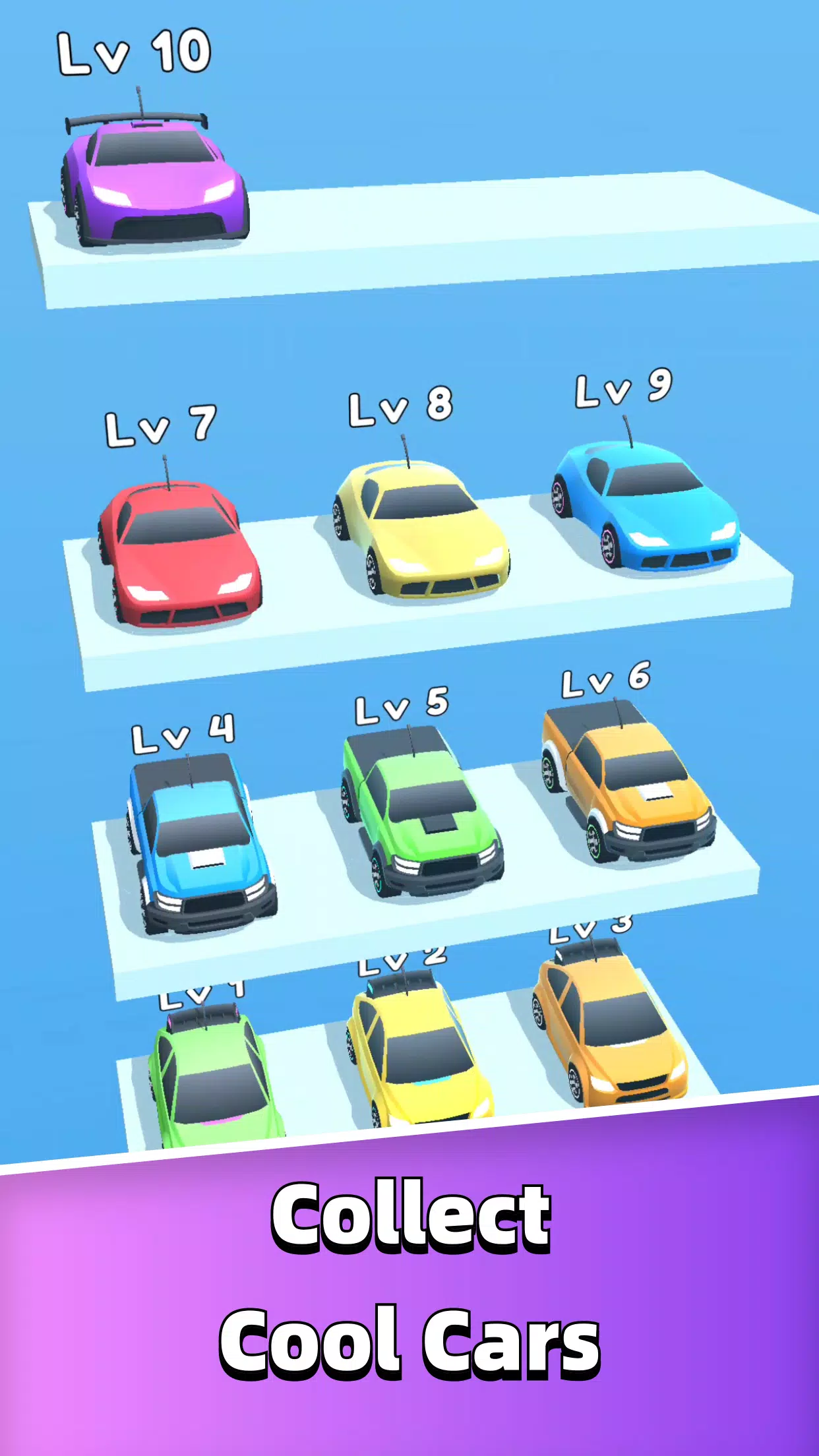 Merge Car Run Captura de tela 3