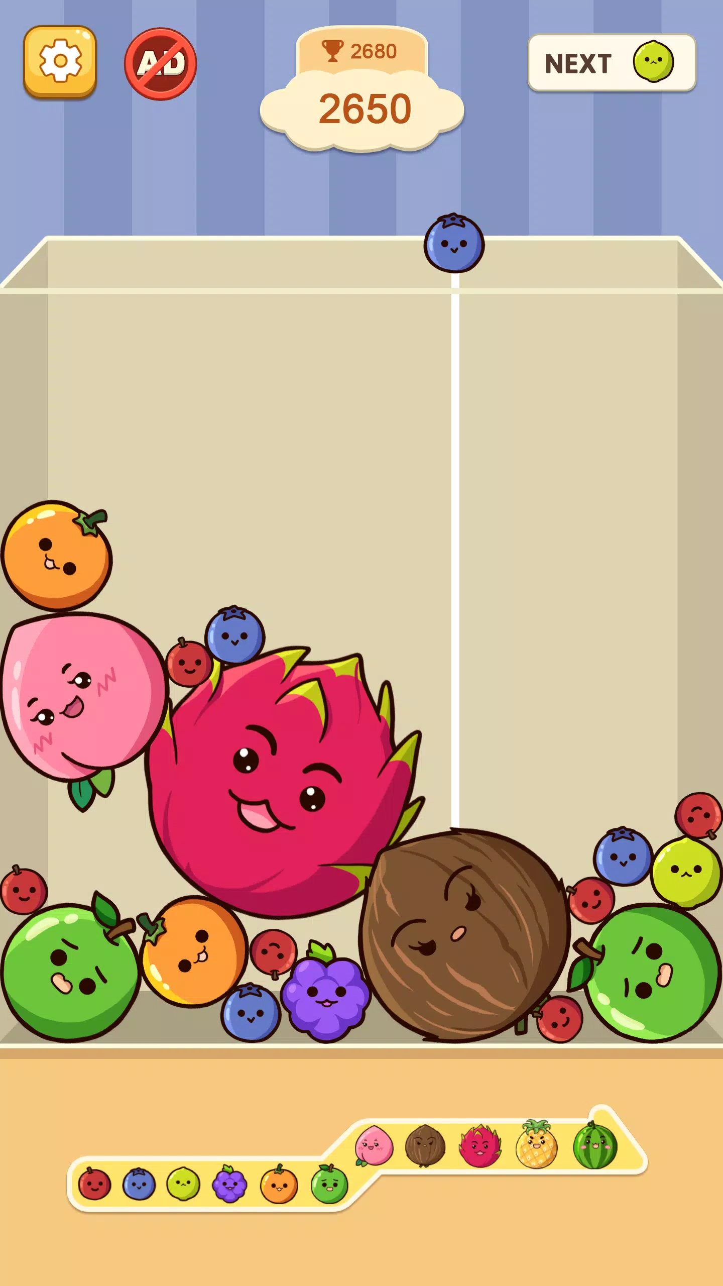Fruit Merge: Juicy Drop Game Screenshot 3