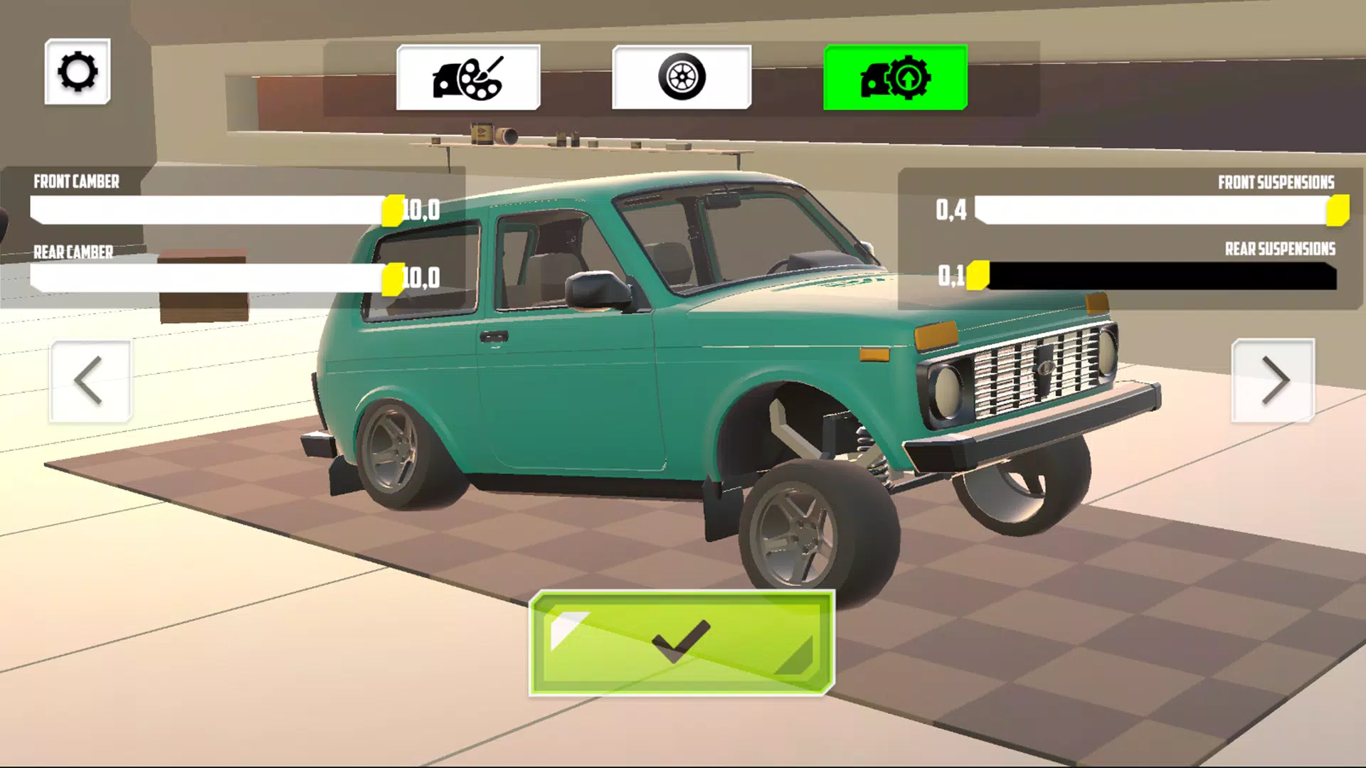 VAZ Russia Car Crash Simulator Schermafbeelding 1