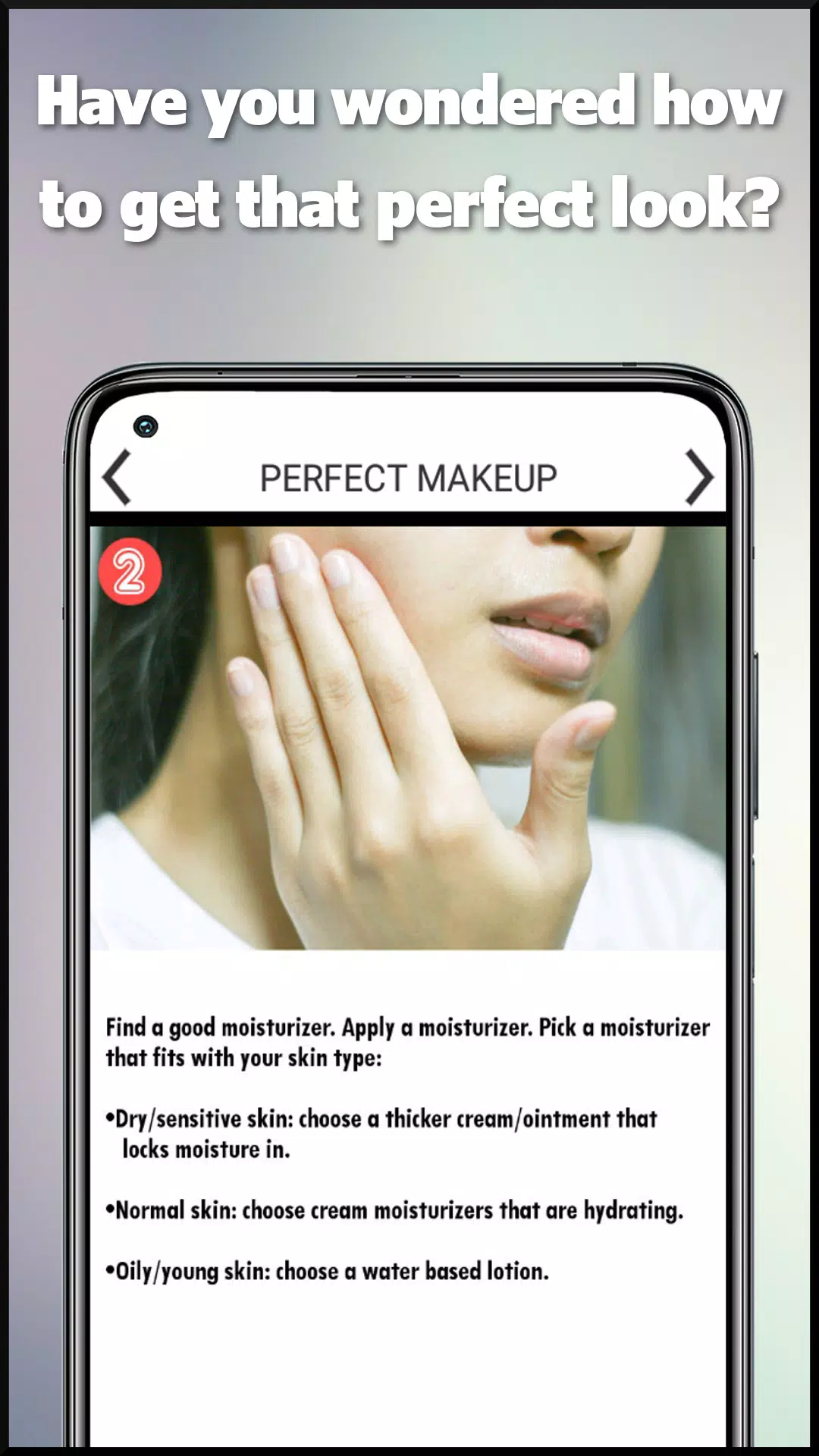 Makeup guide Ảnh chụp màn hình 2
