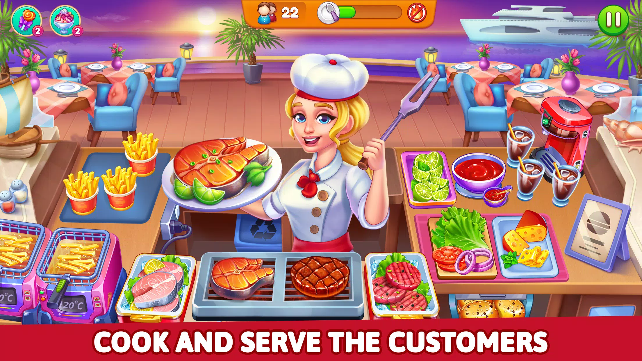 Cooking Restaurant Food Games Screenshot 3