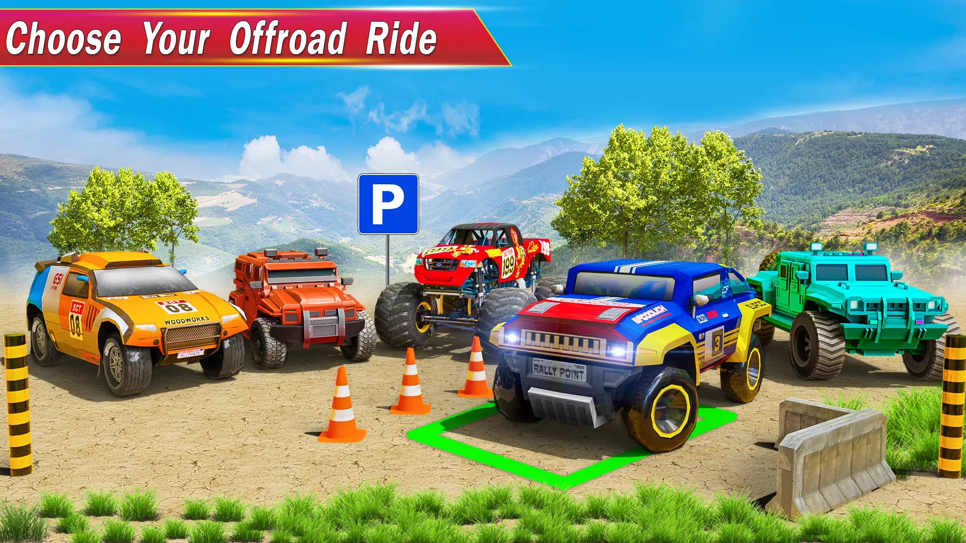 Off The Road-Hill Driving Game Скриншот 4