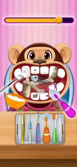 Hippo’s Doctor : Dentist Games スクリーンショット 2