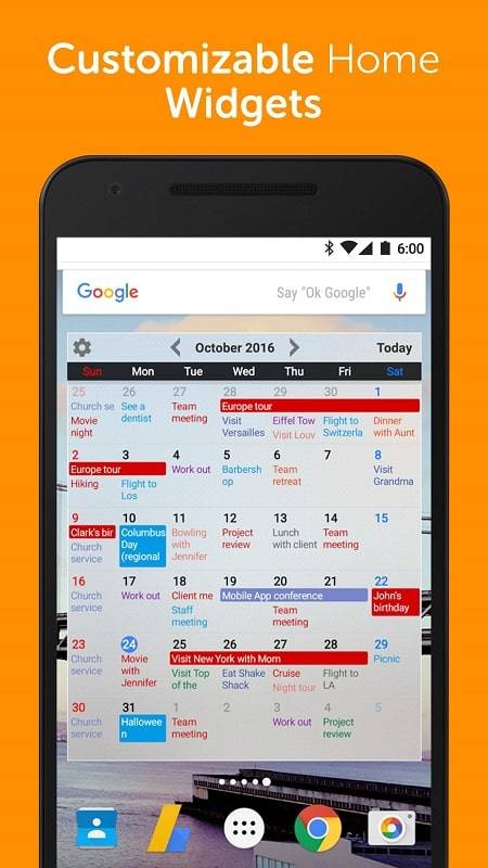 Calendar+ Schedule Planner Zrzut ekranu 1