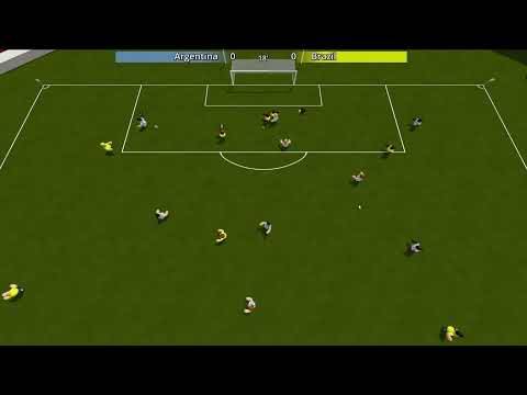 Retro Soccer 96 Gameplay Screenshot