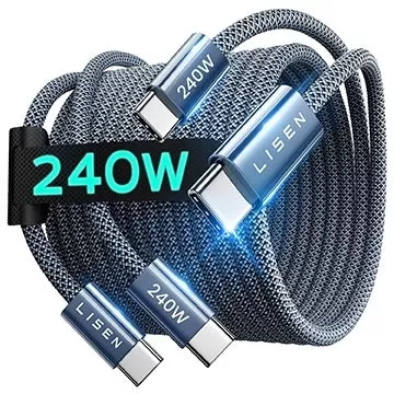 僅需5.6美元即可購買兩根6.6英尺USB Type-C資料線