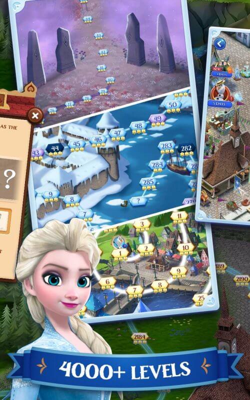 Disney Frozen Free Fall Скриншот 3