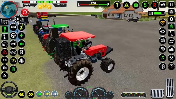 Tractor Farming Tractor Games ภาพหน้าจอ 1