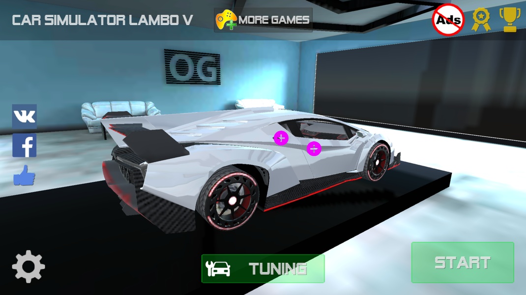 Car Simulator Veneno Screenshot 1